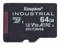 Kingston microSDHC-Karte Industrial UHS-I 64 GB