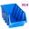 Image 0 vidaXL , Farbe: Blau, Material: Kunststoff, Abmessungen: 204 x 340