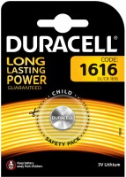 DURACELL  Knopfbatterie Specialty CR1616 DL1616, 3V, Kein