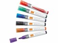 Nobo Whiteboard-Marker Liquid Ink 6 Stück, Mehrfarbig