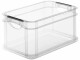 Rotho Aufbewahrungsbox A4 3 Stück, Transparent, Breite: 39 cm