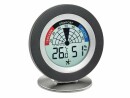 TFA Dostmann Thermo-/Hygrometer COSY RADAR, Detailfarbe: Silbergrau, Typ