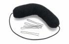 Provost Haarband schwarz mit Kissen, 1 Stück, inkl. 5 Haarnadeln