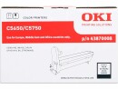 OKI Trommel 43870008 Black, Druckleistung Seiten: 20000 ×