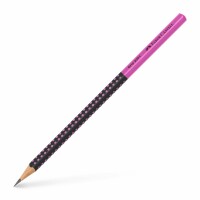 FABER-CASTELL Bleistift Grip 2001 HB 517011 Two Tone schwarz/pink