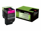 Lexmark - Magenta - Original - Tonerpatrone - für