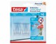 tesa Klebehaken 1 kg für transparente Flächen, Detailfarbe