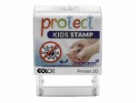 Colop Stempel Protect Kids Stamp Monster, 1 Stück, Motiv