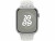 Bild 2 Apple Nike Sport Band 45 mm Pure Platinum M/L, Farbe: Silber