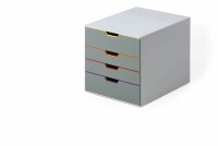 DURABLE Schubladenbox VARICOLOR 760427 4 Schubladen, color, Kein