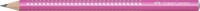 FABER-CASTELL Bleistift Jumbo Sparkle B 111612 pink, Kein