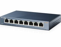 TP-Link Switch TL-SG108 8 Port, SFP Anschlüsse: 0, Montage