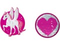 Schneiders Badges Pegasus + Heart 2 Stück, Nachhaltige Eigenschaft