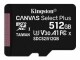 Kingston microSDXC-Karte Canvas Select Plus 512 GB