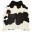 Bild 6 vidaXL Teppich Echtes Rindsleder Schwarz und Weiß 180x220 cm
