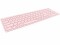 Bild 1 Rapoo Funk-Tastatur E9700M ultraslim Pink, Tastatur Typ