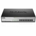 D-Link PoE+ Switch DGS-1008MP 8 Port, SFP Anschlüsse: 0