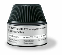 STAEDTLER Lumocolor non-perm. 48715-9 schwarz, Kein Rückgaberecht