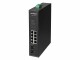 Image 0 Edimax Pro Rail PoE+ Switch IGS-1210P 10 Port, SFP Anschlüsse