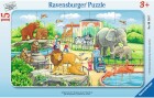 Ravensburger Puzzle Ausflug in den Zoo, Motiv: Tiere, Altersempfehlung