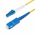 STARTECH SPSMLCSC-OS2-1M 1M LC TO SC OS2 FIBER CABLE NMS NS CABL