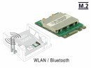 DeLock M.2 WLAN-AC Modul M.2 Key-A-E, Schnittstelle Hardware: M.2