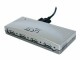 EXSYS USB-Hub EX-1163V, Stromversorgung: USB, Anzahl Ports: 4