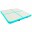 Image 2 vidaXL Tapis gonflable de gymnastique avec pompe 200x200x10cm PVC Vert