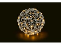 STT Tischdeko 3D Ball Bianco M, Ø 20 cm