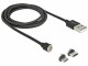 DeLock USB-Kabel magnetisch 2in1 MicroUSB