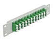 DeLock Verteilerplatte 10? LWL Patchpanel 12 Port LC Quad