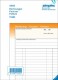 SIMPLEX   Rechnungen D/F/I            A5 - 15454     orange/weiss        50x2 Blatt
