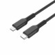 M-CAB 1M USBC LIGHTNING MFI CABLE MFI CERTIFICATED BLACK