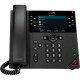 Hewlett-Packard HP Poly VVX 450 12-Line IP Phone, and PoE-enabled, WW