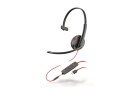 Poly Headset Blackwire 3215 Mono USB-C, Microsoft