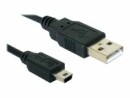 DeLock USB 2.0-Kabel USB A - Mini-USB B