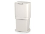 Joseph Joseph Recyclingbehälter Totem Pop 40 l, Weiss, Material