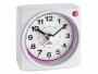 TFA Dostmann Funkwecker Weiss/Rosa, Funktionen: Snooze-Funktion, Alarm