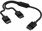 Corsair iCUE LINK-Kabel Y-Splitter 1× 600 mm, Leuchtmittel: Ohne