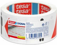 TESA Warnband Social Distancing 58263-00000 rot, weiss