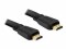 Bild 1 DeLock Kabel flach HDMI - HDMI, 3 m, Schwarz