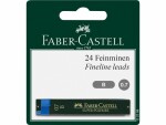 Faber-Castell Schreibmine Feinmine Super Polymer 0.7 mm, B, Schwarz