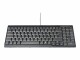 Digitus DS-72000GE - Tastatur - Deutsch - Schwarz