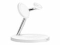 BELKIN Wireless Charger Boost Charge Pro 3-in-1 MagSafe Weiss