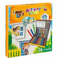 BIC       BIC Kids Activiy Case Farbstifte 961558 64 Stück ass.