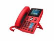 Fanvil Tischtelefon X5U-R Rot, SIP-Konten: 16 ×, PoE: Ja