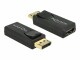 Bild 5 DeLock Adapter Displayport - HDMI aktiv, 4K, schwarz, Kabeltyp