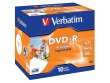 Verbatim DVD-R 4.7 GB, Jewelcase (10 Stück), Medientyp: DVD-R