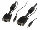 StarTech.com - 2m Coax High Resolution Monitor VGA Video Cable with Audio