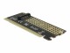 Bild 6 DeLock PCIe x16 ? M.2, NVMe, Key M, Datenanschluss